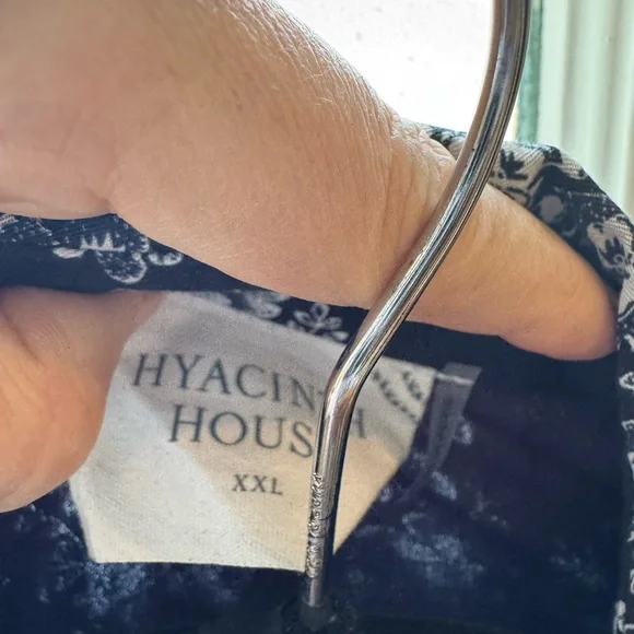 Tuckernuck Hyacinth House Navy Floral Millet Shirt Dress - Picture 7 of 8